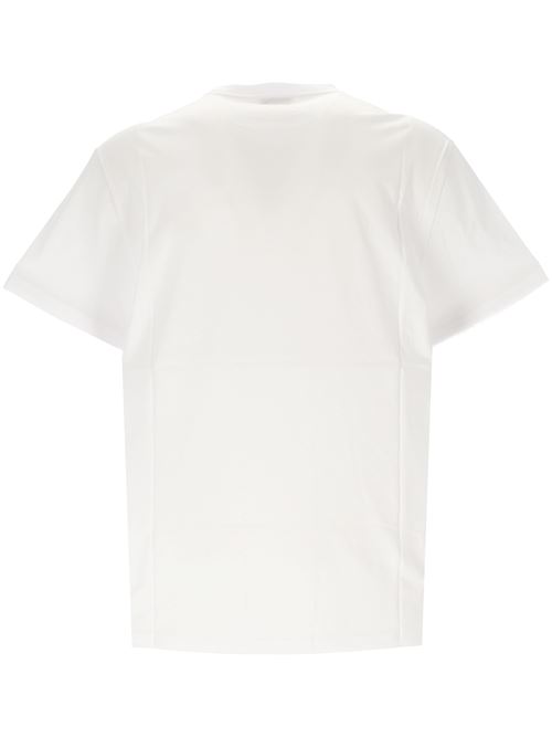 T-shirt bianca con teschio Alexander McQueen | 794575QTABM0972